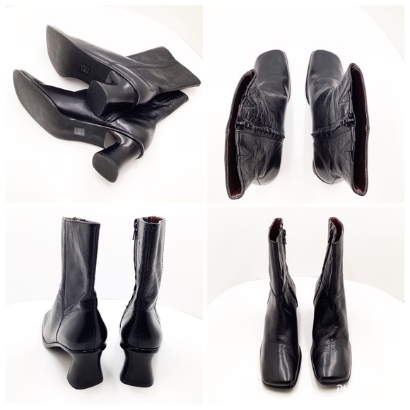 🆕{Moda Spana} Leather Boots - Picture 7 of 8